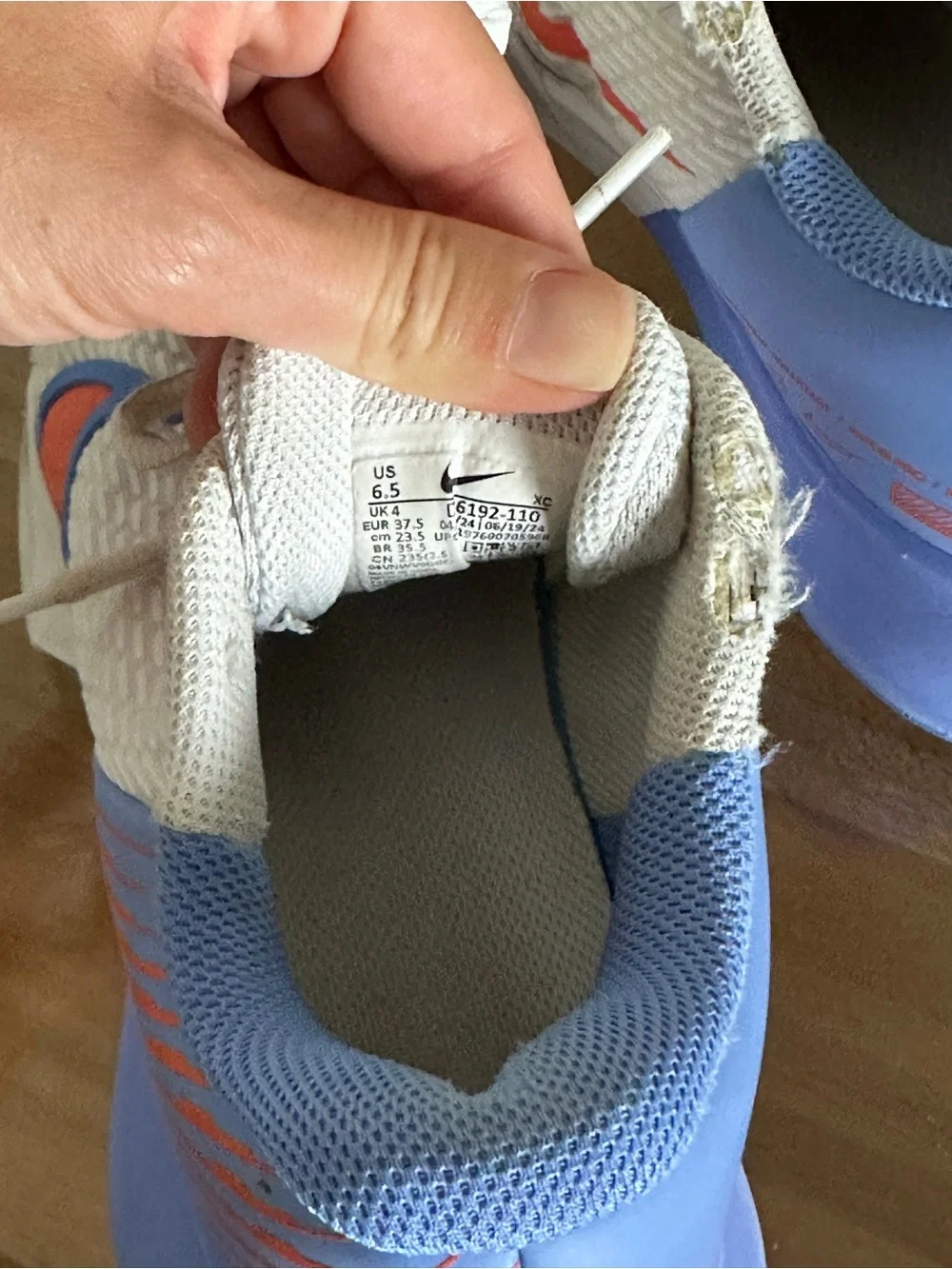 2024 Nike Wmns Court Air Zoom Vapor Pro 2 'White/Royal Pulse/Light Wild Mango'